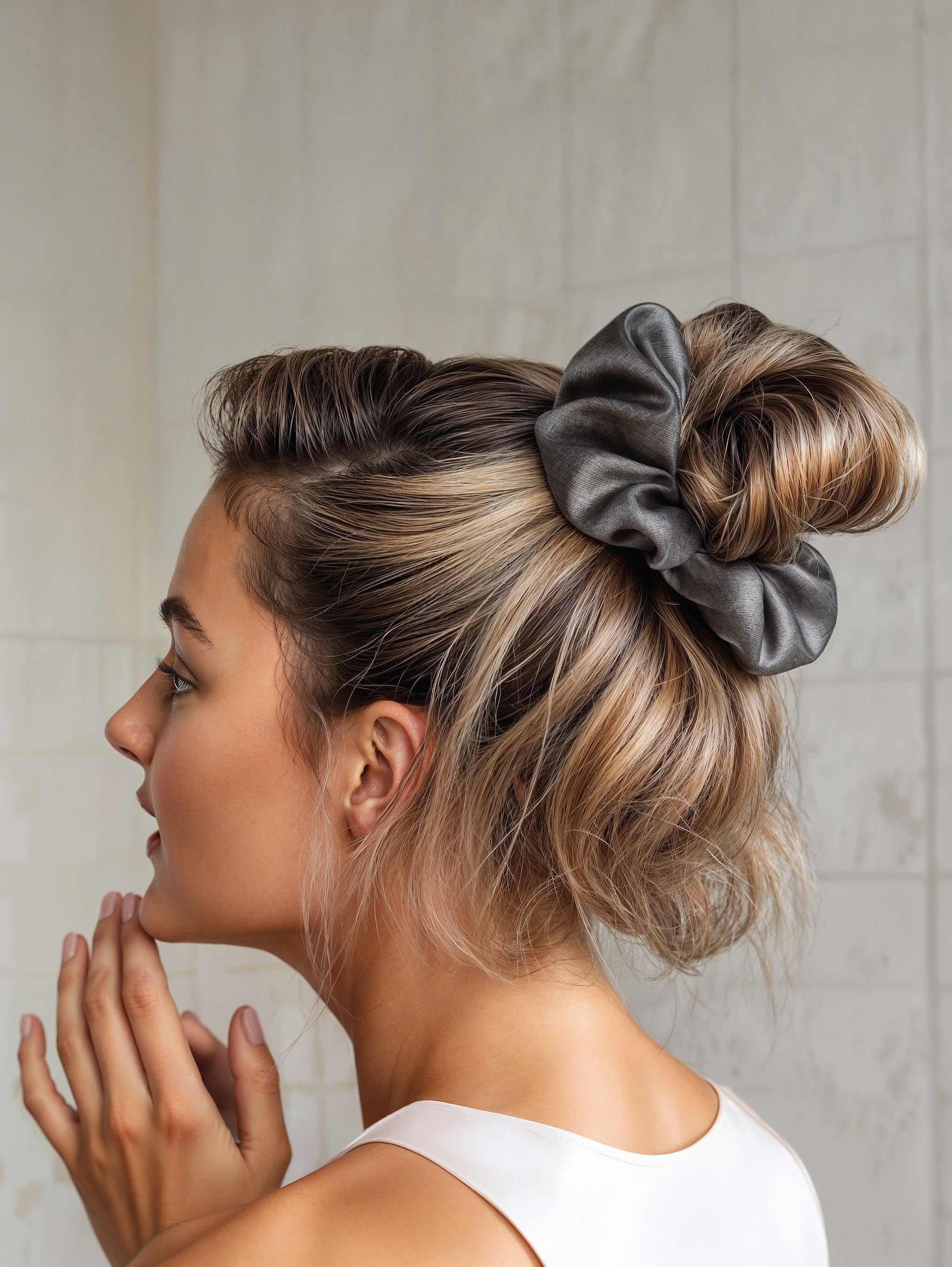 Classic Satin Scrunchie 3